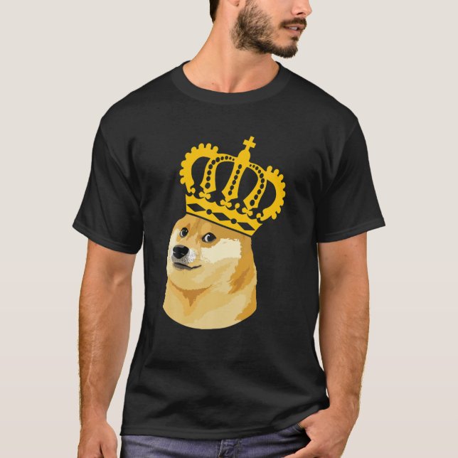 Dogecoin Crypto Currency Miner Doge Coin Millionai T-Shirt (Front)