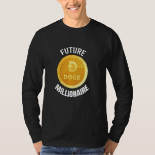 Dogecoin Crypto, Doge Coin Hodler To The Moon Mill T-Shirt