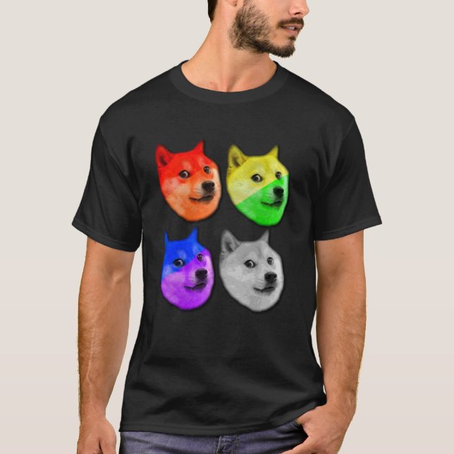 Dogecoin Doge Hodl Crypto Meme  DoGZilla S Inu T-Shirt (Front)