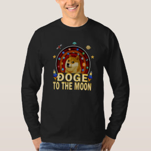 Dogecoin Doge Hodl To The Moon Crypto Meme Dogecoi T-Shirt
