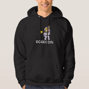 Dogecoin - Doge To The Moon Crypto Doge Meme Hoodie
