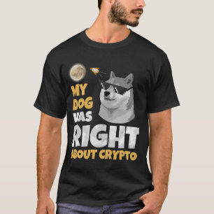 Dogecoin  Dogecoin Coin Doge Crypto Men Women T-Shirt