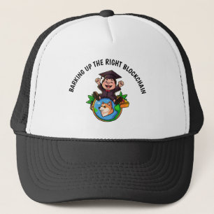 Dogecoin Graduation Trucker Hat