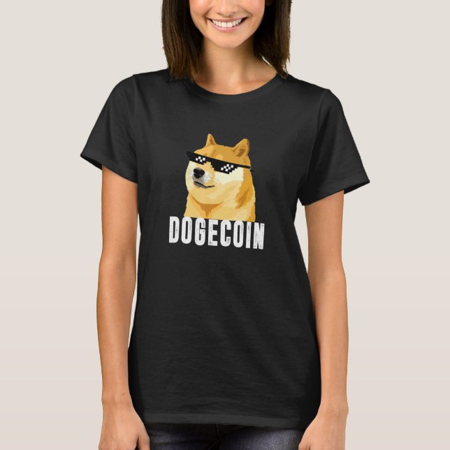 Dogecoin  Just Doge T-Shirt (Front)