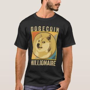 Dogecoin Millionaire, Crypto Dogecoin HODL Doge T-Shirt