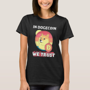 Dogecoin Moon Dab Cryptocurrency Bitcoin Dogecoin  T-Shirt