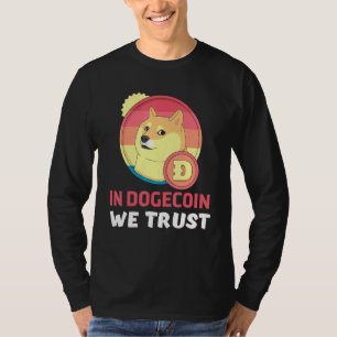 Dogecoin Moon Dab Cryptocurrency Bitcoin Dogecoin  T-Shirt