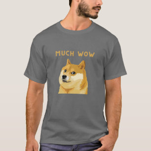Dogecoin Much Wow Cryptocurrency T-Shirt