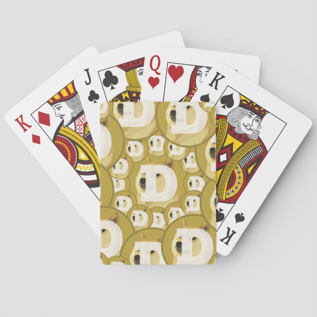 Dogecoin Playing Cards (Back)