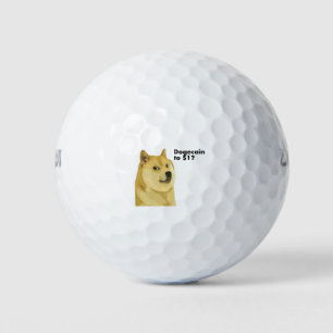 Dogecoin to $1? golf balls