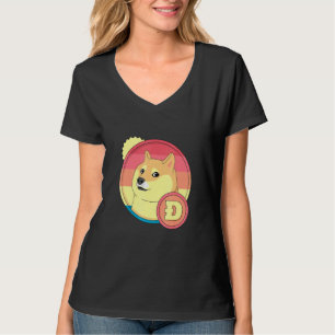 Dogecoin To The Moon Blockchain Hodl T-Shirt