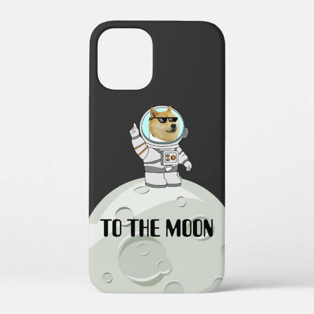 Dogecoin to the moon Case-Mate iPhone case (Back)