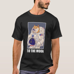 Dogecoin To The Moon Doge Coin Crypto T-Shirt