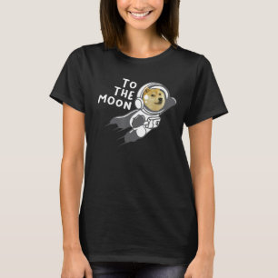 Dogecoin to the Moon Shirt, Hodl Doge Coin Crypto T-Shirt
