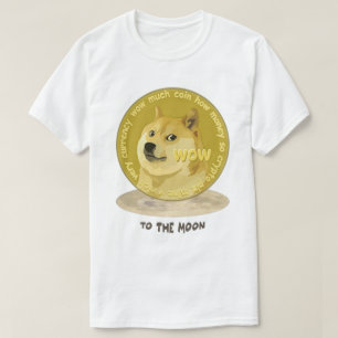 DogeCoin - To the moon T-Shirt