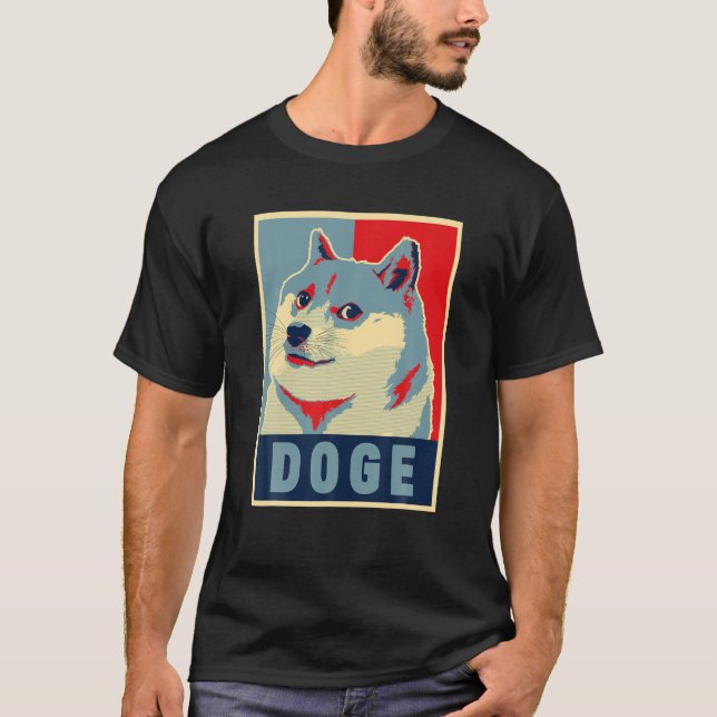 Dogecoin To The Moon T-Shirt (Front)