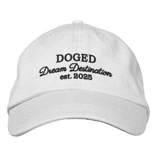 DOGED Dream Destination Embroidered Hat