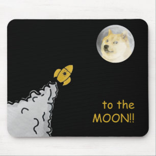 Dogepad - The Dogecoin Mouse Pad! Mat