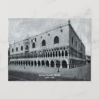 Doges Palace, DUCAL PALACE, VENICE1309-1438 Postcard