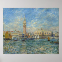 Doge's Palace, Venice - Pierre-Auguste Renoir 
