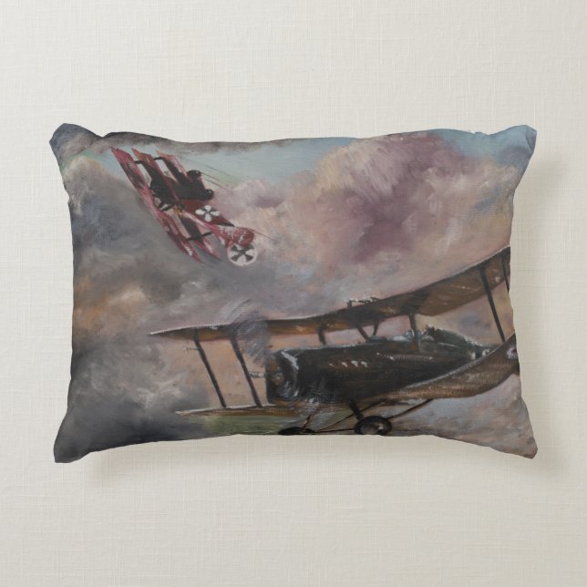 Dogfight 1917 decorative cushion (Front)