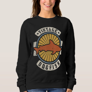 Dogfish Vintage Classic Retro 60s 70s Animal Sweatshirt