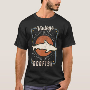 Dogfish Vintage Retro Classic Animal Love T-Shirt