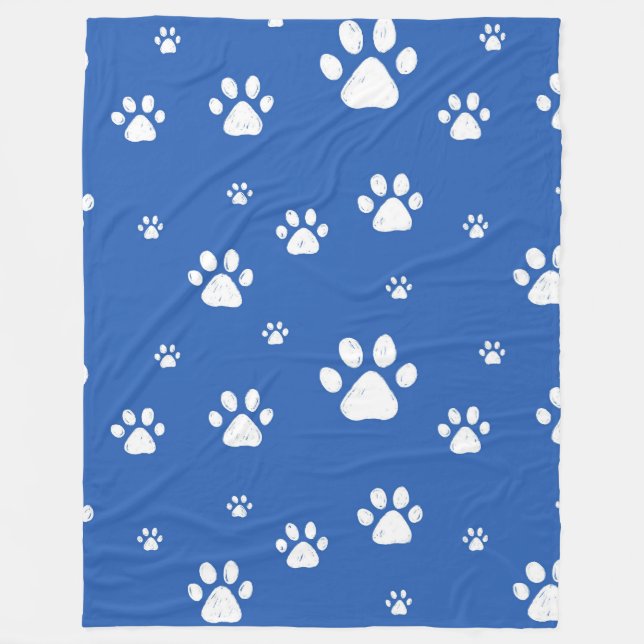 Dogg Pawz 60x80 Fleece Blanket (Front)