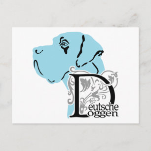 Doggen Bürobedarf Postcard