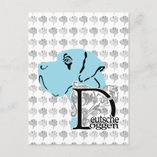 Doggen Bürobedarf Postcard (Front)