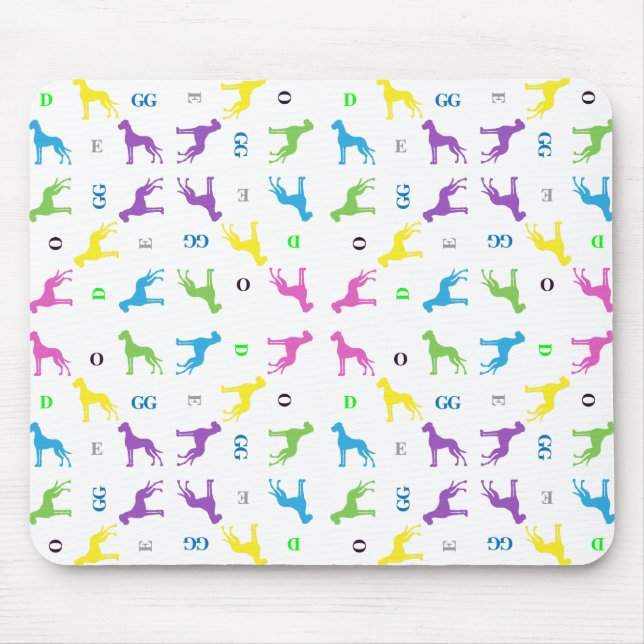 DOGGEN Muster Mouse Mat (Front)