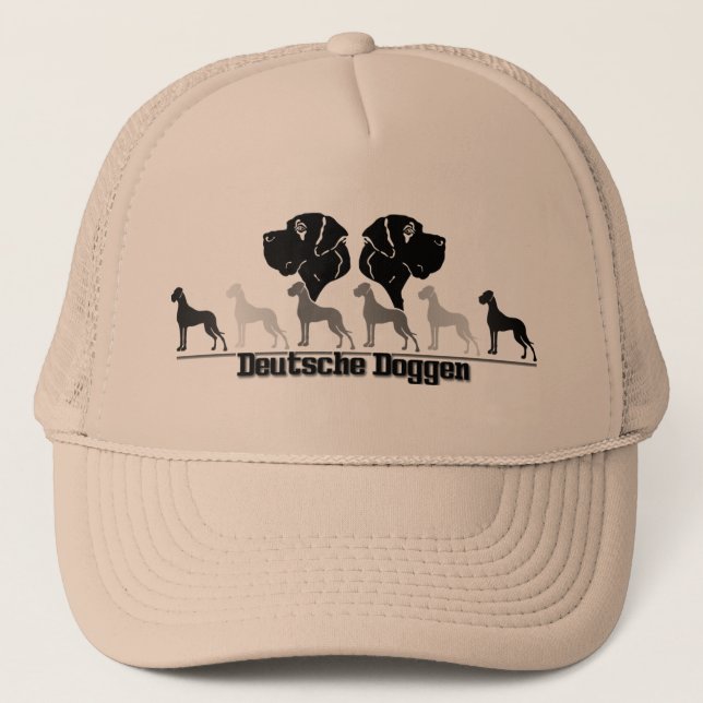 Doggen Mütze Trucker Hat (Front)
