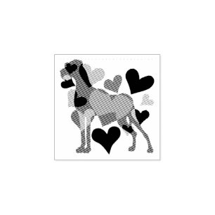 Doggen Stempel Rubber Stamp