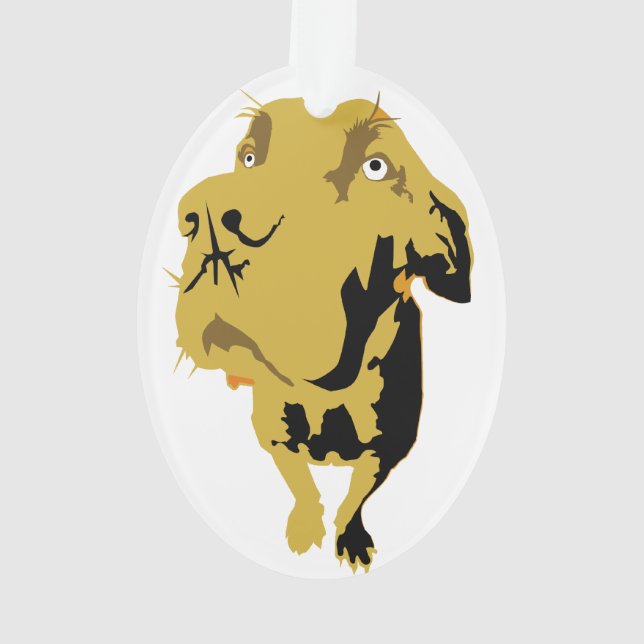 Doggenanhänger Ornament (Back)