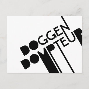 Doggendompteur Postcard
