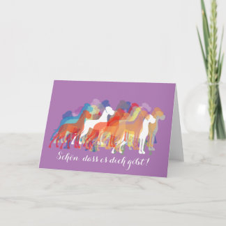 Doggenkarte "Danke" Thank You Card