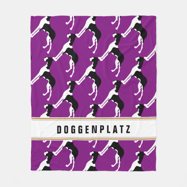 Doggenplatz Fleece Decke (Front)