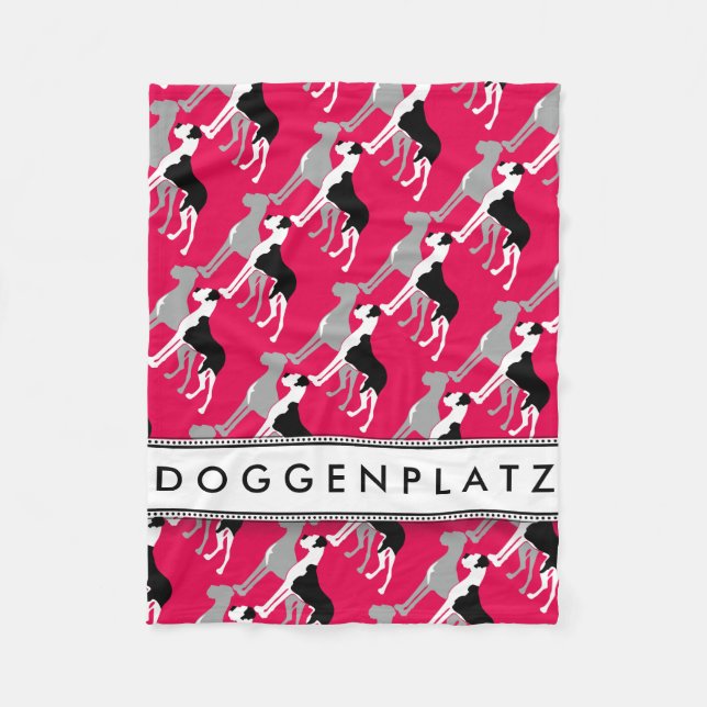 Doggenplatz Fleece Decke (Front)