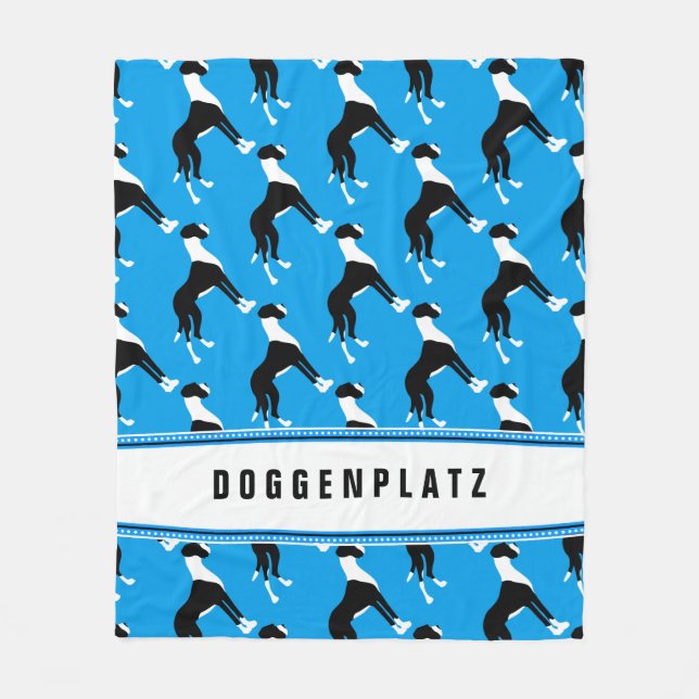Doggenplatz Fleece Decke Blanket (Front)