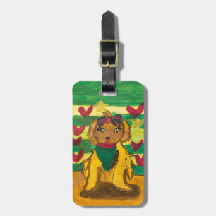 Doggie "Art by Kids" Luggage Tag