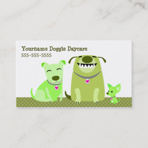 Doggie Daycare/Dog Walker Business Card