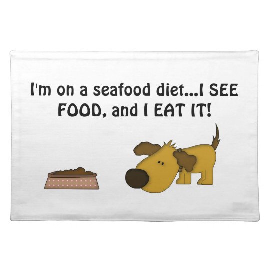 Doggie Humour-Cute Puppy Placemat