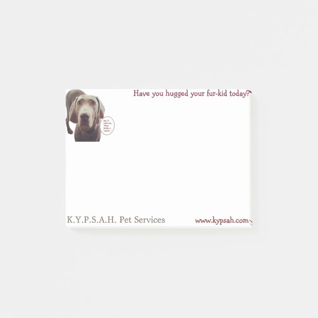 Doggie Notes (Front)