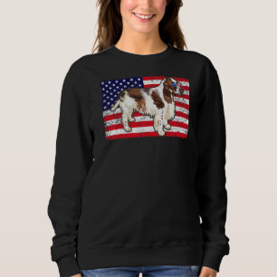 Doggie Usa Dog Owner Usa English Springer Spaniel Sweatshirt