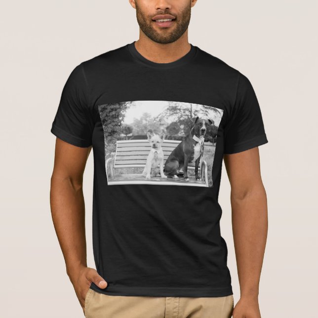 Doggie wedding T-shirt (Front)