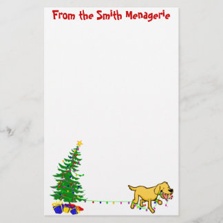 Doggone Christmas | Christmas Letterhead