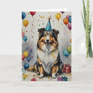 Doggone Delightful Birthday - Customisable Card
