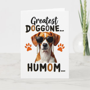 Doggone Humom Illustration Card