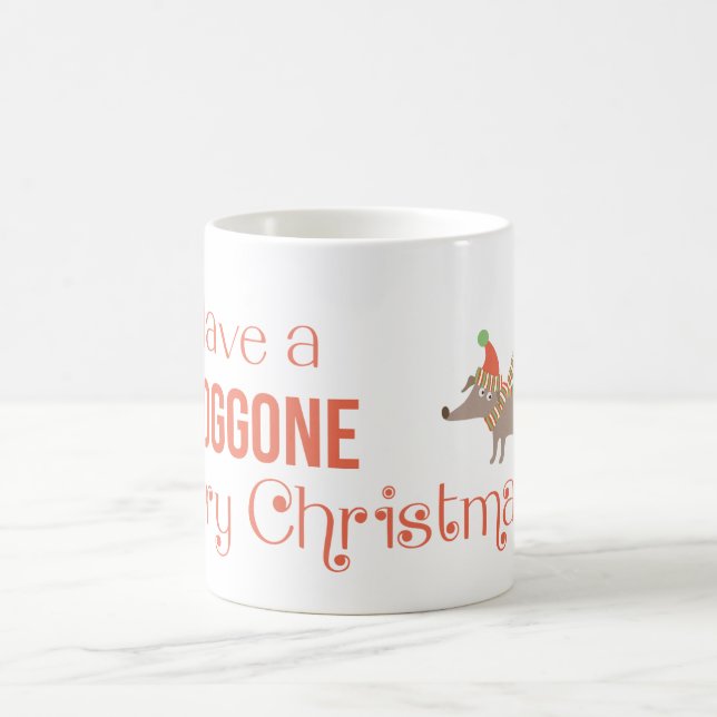 Doggone Merry Christmas Coffee Mug (Center)