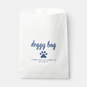 Doggy Bag puppy birthday party favour